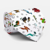 D&Dのサイコロおよびファンタジーの創造物 ネクタイ (ロール)