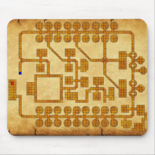 D&Dのマウスパッドの地図 マウスパッド