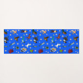 D&Dの地下牢およびドラゴンサイコロおよびモンスター ヨガマット (裏面(横))