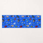 D&Dの地下牢およびドラゴンサイコロおよびモンスター ヨガマット (正面(横))