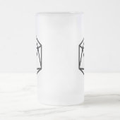 D&Dの楽師によってインスパイア曇らされたマグ フロストグラスビールジョッキ (中央)