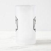 D&Dの野蛮で刺激を受けたな曇らされたマグ フロストグラスビールジョッキ (中央)