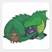 D&Dシール スクエアシール (正面)