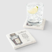 D&Dスプリームヒーリングオプション：マーブルコースター ストーンコースター (横)