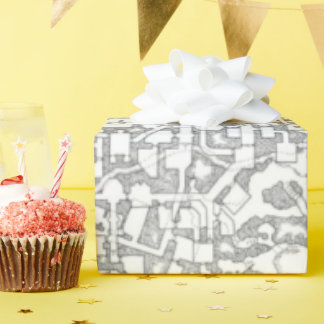 D&Dダンジョンマップラッピング紙 ラッピングペーパー