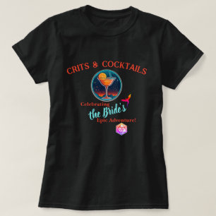 D&Dバチェロレッテ:クリット&カクテル Tシャツ