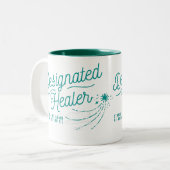 D&Dファン向け指定治療薬紅茶またはコーヒーマグ ツートーンマグカップ (正面左)