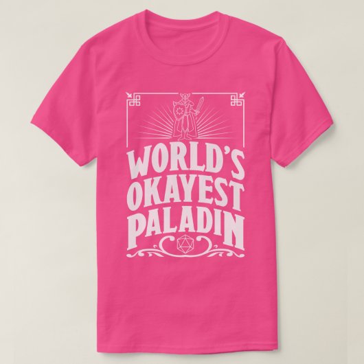 D&Dワールドオカイエストパラディン Tシャツ (デザイン正面)