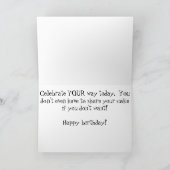 D&D誕生日カード カード (内部)