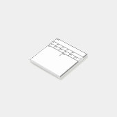 D&D ステータスブロック ポストイット (アングル)