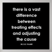 D.D.パーマー – カイロプラクティック引用文シリーズプリント ポスター (正面)