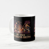 D&D Coffee Mug, DnD Dungeon Master Gift コーヒーマグカップ (正面左)