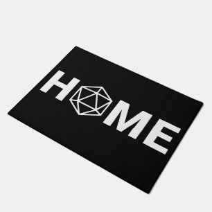 D&D d20の玄関マット ドアマット
