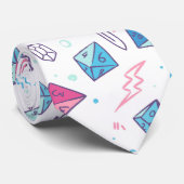 D&D NeckTie、かわいいD20サイコロ、ダンジョンマスターギフト ネクタイ (ロール)