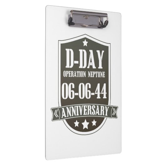 D-Day記念バッジ クリップボード (右)