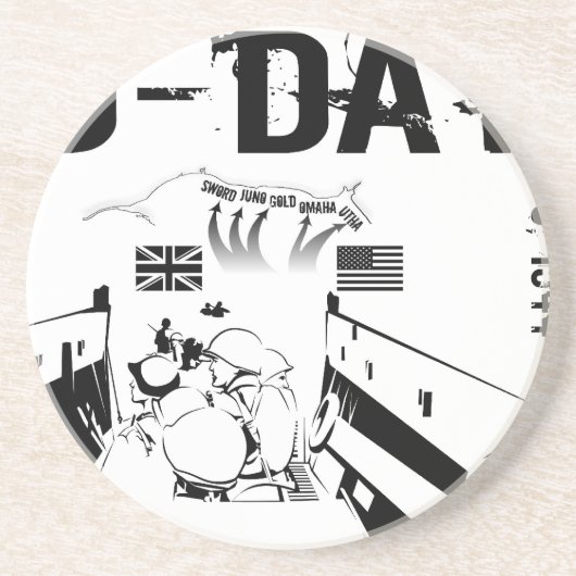 D-DAY 1944年6月6日 コースター (正面)