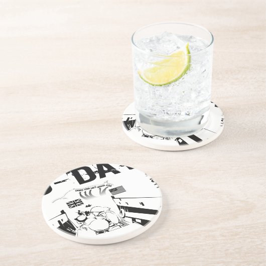 D-DAY 1944年6月6日 コースター (側面)