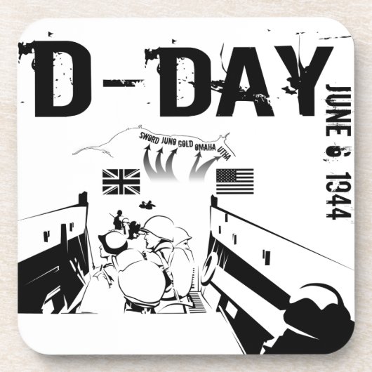 D-DAY 1944年6月6日 コースター (正面)