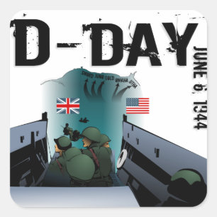 D-DAY 1944年6月6日 スクエアシール