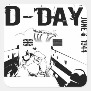 D-DAY 1944年6月6日 スクエアシール