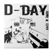 D-DAY 1944年6月6日 タイル (正面)