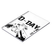 D-DAY 1944年6月6日 ノートブック (左側)