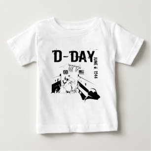 D-DAY 1944年6月6日 ベビーTシャツ