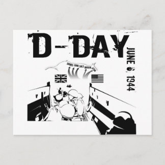 D-DAY 1944年6月6日 ポストカード