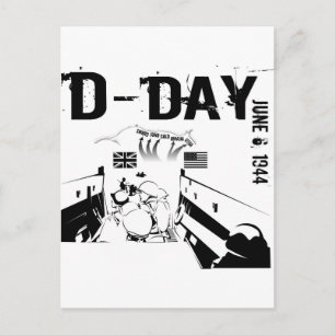 D-DAY 1944年6月6日 ポストカード