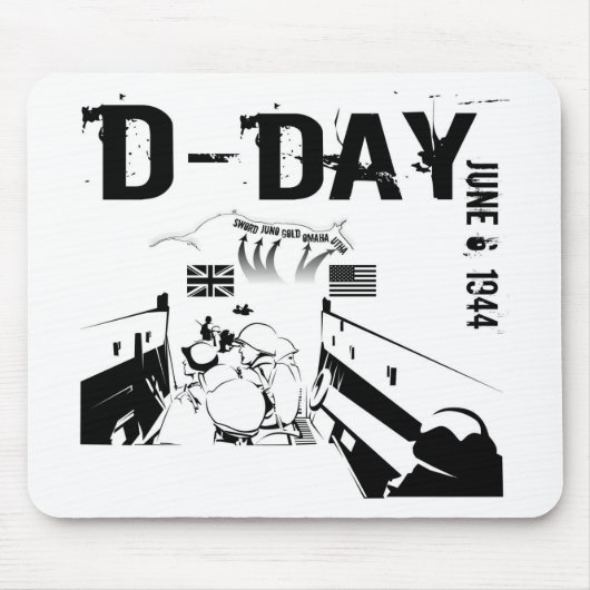 D-DAY 1944年6月6日 マウスパッド (正面)