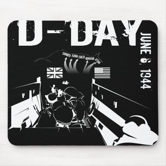 D-DAY 1944年6月6日 マウスパッド (正面)