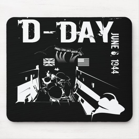 D-DAY 1944年6月6日 マウスパッド (正面)