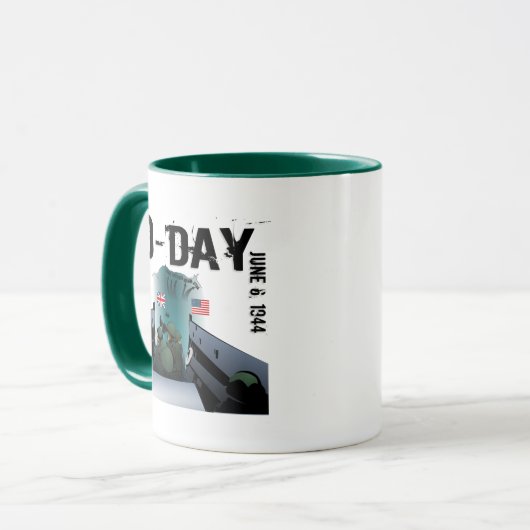 D-DAY 1944年6月6日 マグカップ (正面左)