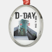 D-DAY 1944年6月6日 メタルオーナメント (左)