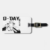 D-DAY 1944年6月6日 ラゲッジタグ (正面横)