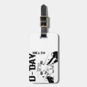 D-DAY 1944年6月6日 ラゲッジタグ (正面縦)