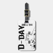 D-DAY 1944年6月6日 ラゲッジタグ (正面縦)