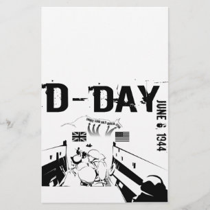 D-DAY 1944年6月6日 便箋