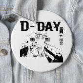 D-DAY 1944年6月6日 缶バッジ (インサイチュ)