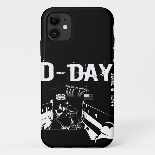 D-DAY 1944年6月6日 Case-Mate iPhoneケース (裏面)