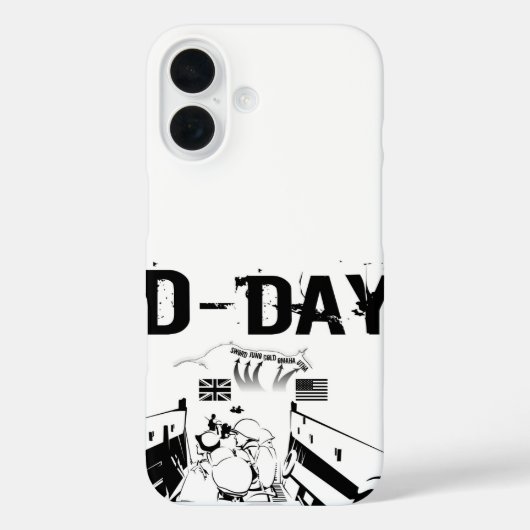 D-DAY 1944年6月6日 Case-Mate iPhoneケース (裏面)