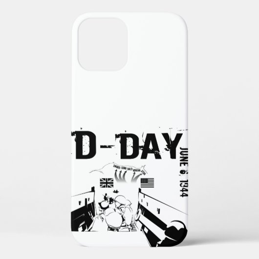 D-DAY 1944年6月6日 Case-Mate iPhoneケース (裏面)