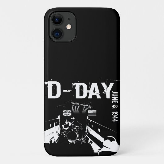 D-DAY 1944年6月6日 Case-Mate iPhoneケース (裏面)