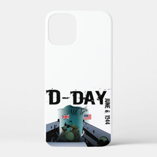 D-DAY 1944年6月6日 Case-Mate iPhoneケース (裏面)