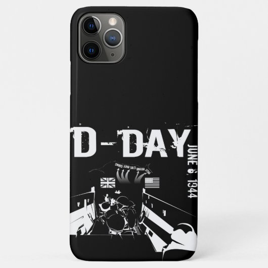 D-DAY 1944年6月6日 Case-Mate iPhoneケース (裏面)