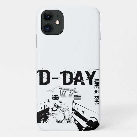 D-DAY 1944年6月6日 Case-Mate iPhoneケース (裏面)
