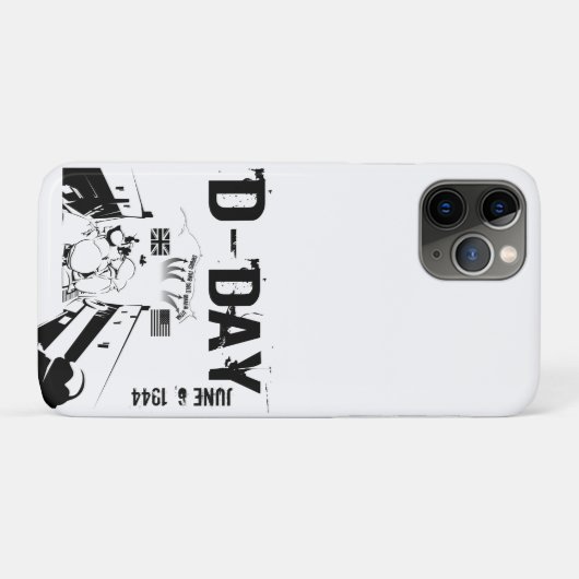 D-DAY 1944年6月6日 Case-Mate iPhoneケース (裏面(横))