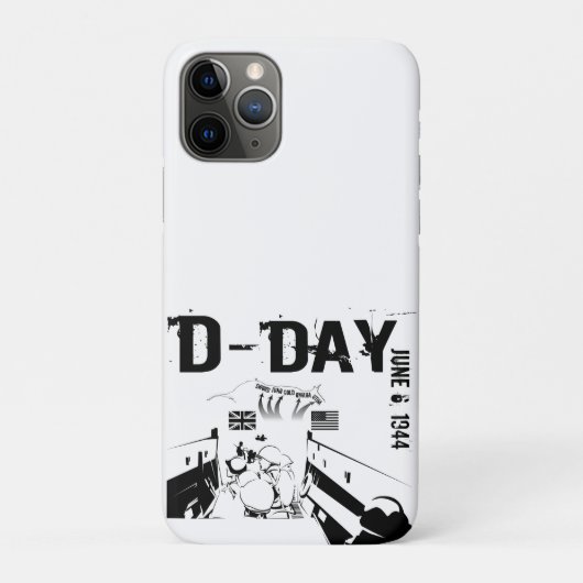 D-DAY 1944年6月6日 Case-Mate iPhoneケース (裏)