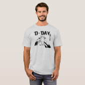 D-DAY 1944年6月6日 Tシャツ (正面フル)