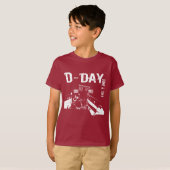 D-DAY 1944年6月6日 Tシャツ (正面フル)